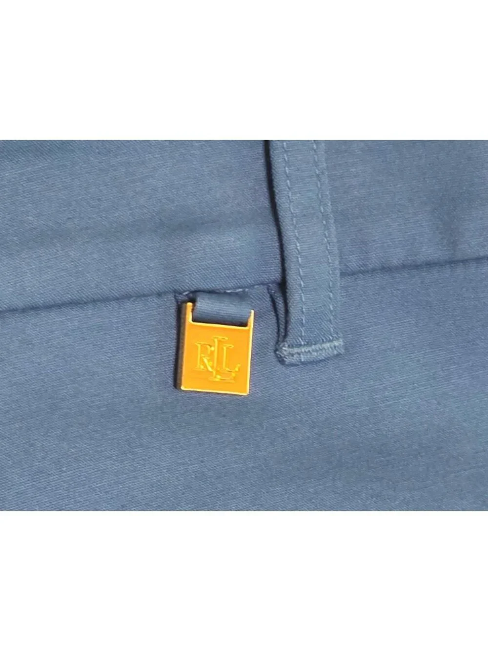 Lauren Ralph Lauren Straight-Leg Trousers Tailored Fit Cotton Blend (SKU#2148)